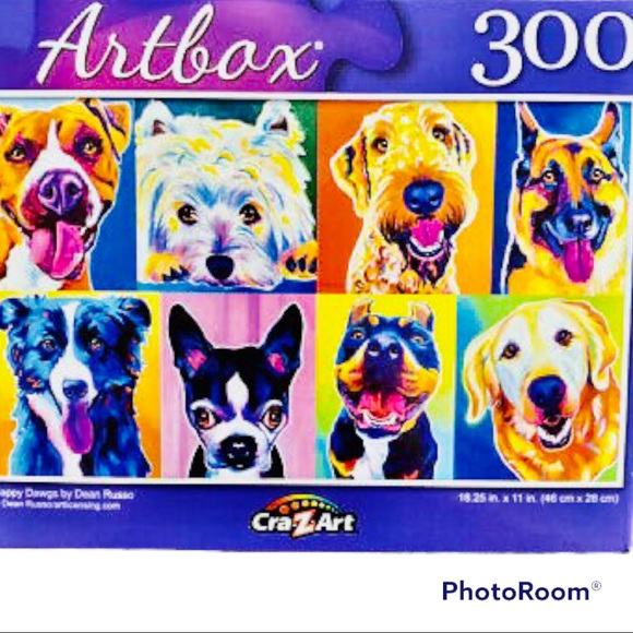 🐾 300 PIECE HAPPY DAWGZ JIGSAW PUZZLE 🐾 - Picture 3 of 4